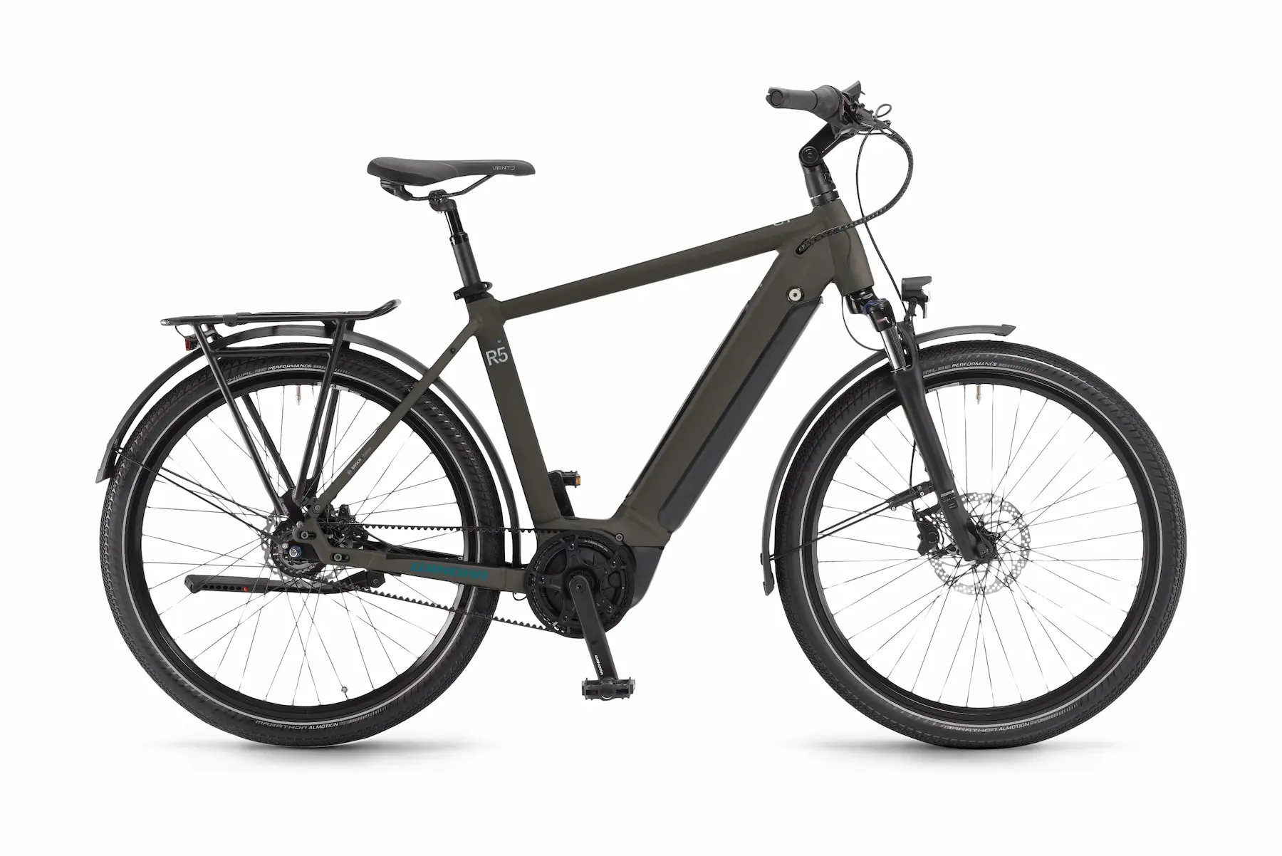 Winora Sinus R5f Hybrid Electric Bike Mens Bosch Coaster 52cm