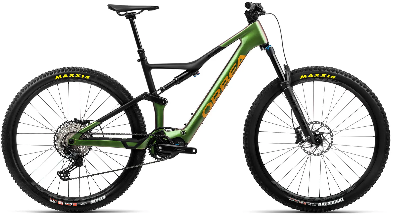 Orbea Rise M20 2023 Electric Mountain Bike Fully 29 Inch Green L